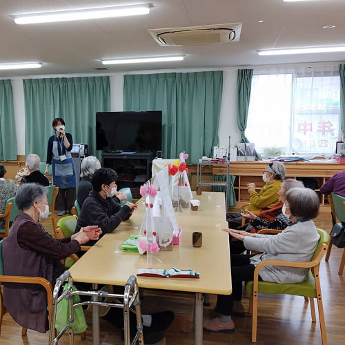 一緒に楽しむ美容レク