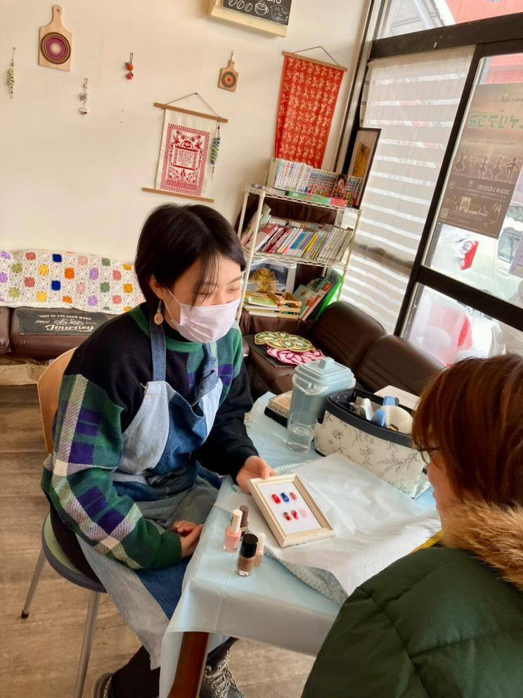 カフェでネイルDAY❀